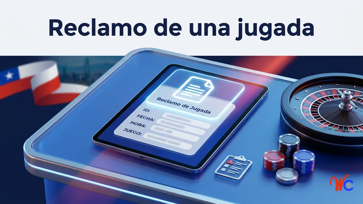 Como reclamar una jugada en WinChile mediante el formulario de Game Play Claim