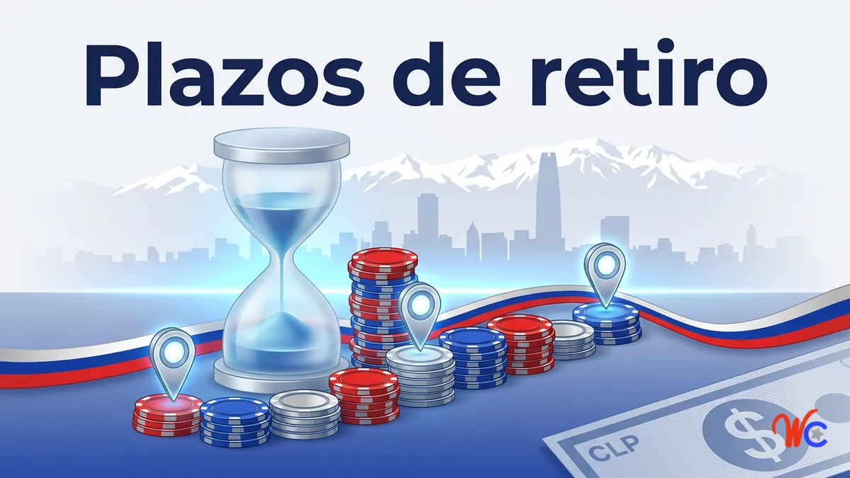 Plazos y condiciones habituales para retirar el bono sin depósito de WinChile